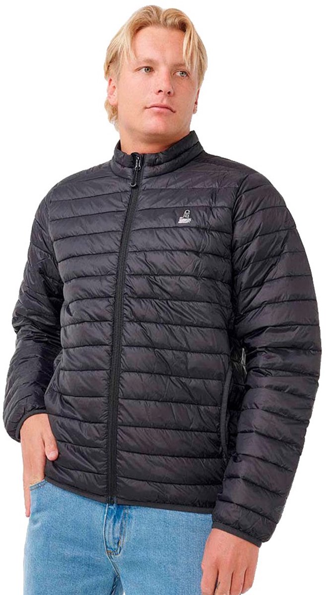 Rip Curl Anti Series Search Puffer Crew Sweatshirt M Man Zwart