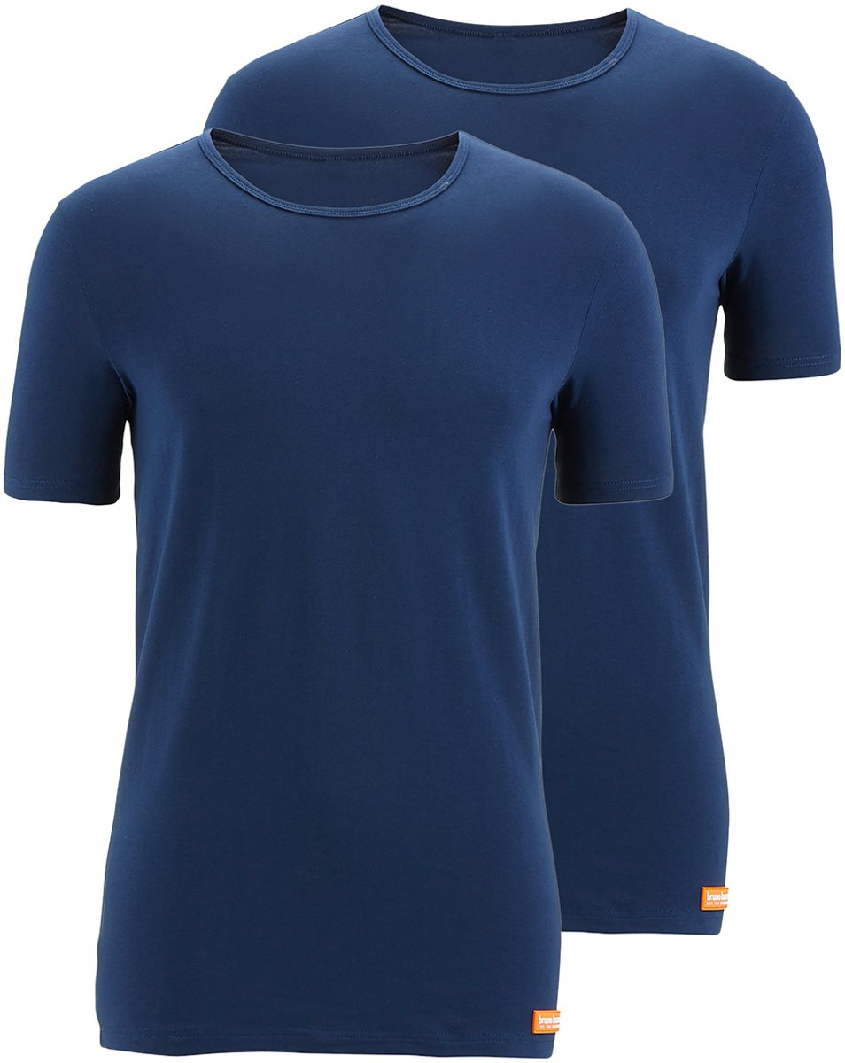 Bruno Banani Heren onder t-shirts 2 pack WARM UP