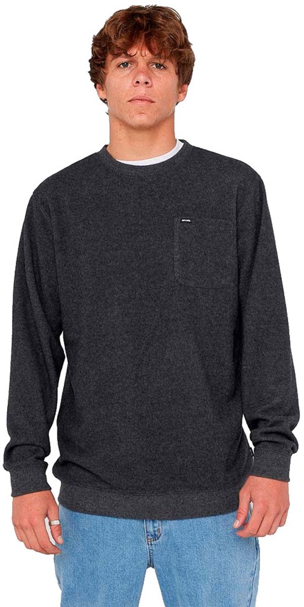 Rip Curl Grid Crew Sweatshirt XL Man Zwart