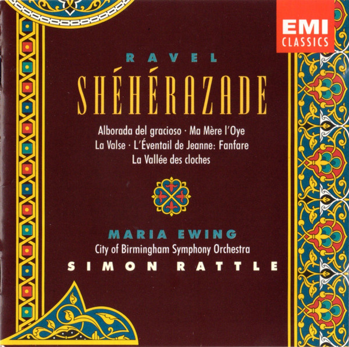 Ravel: Scheherazade, etc / Rattle, Ewing, et al