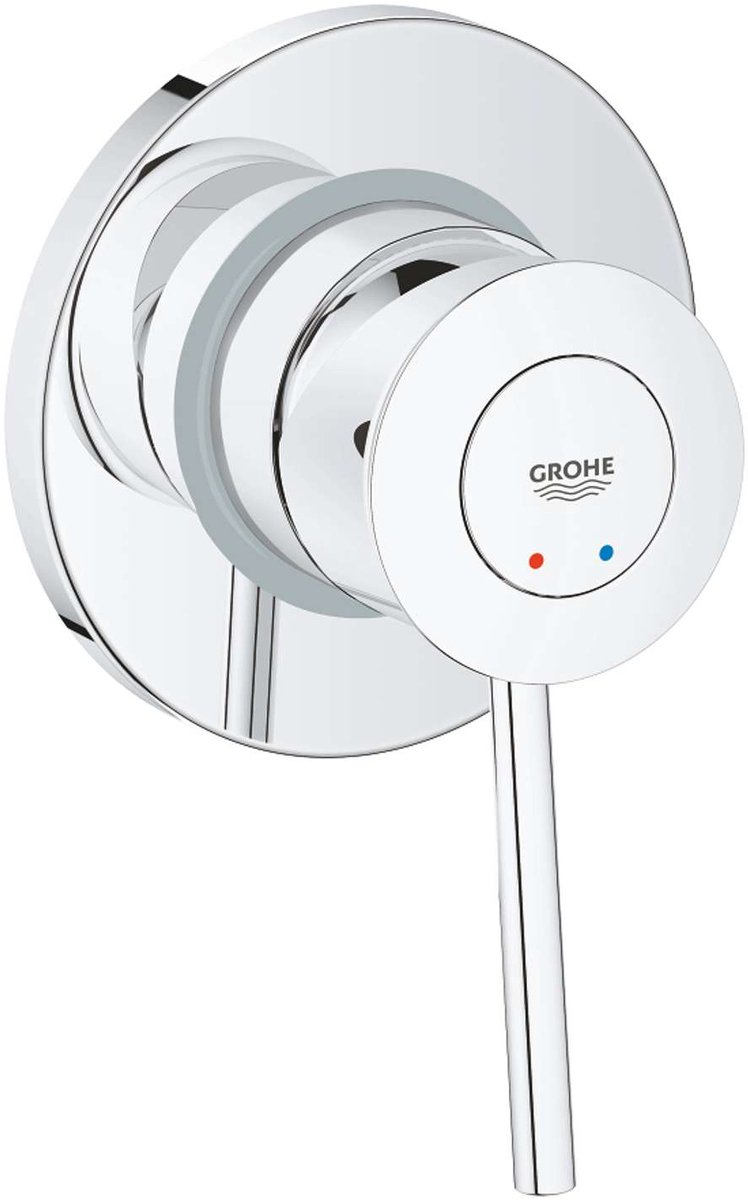 Grohe BauClassic - Inbouw douchekraan, met inbouwdeel, chroom 29048000