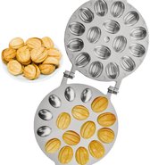 Walnootkoekjesvormmaker - Eenvoudig bakken - 1 stuk - Aluminium