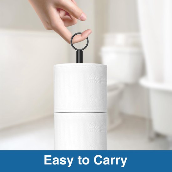 Brabantia Mindset Toiletroldispenser, Ruimte voor 2 Reserverollen, voor