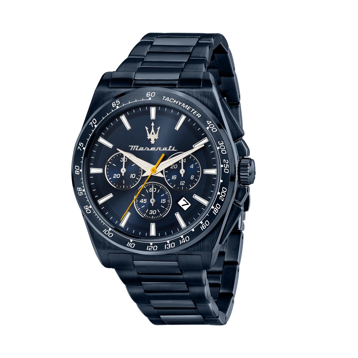 Maserati - R8873652008 - watch - Velocita - Chronograph - blauw - roestvrijstaal - herenhorloge - 43 MM