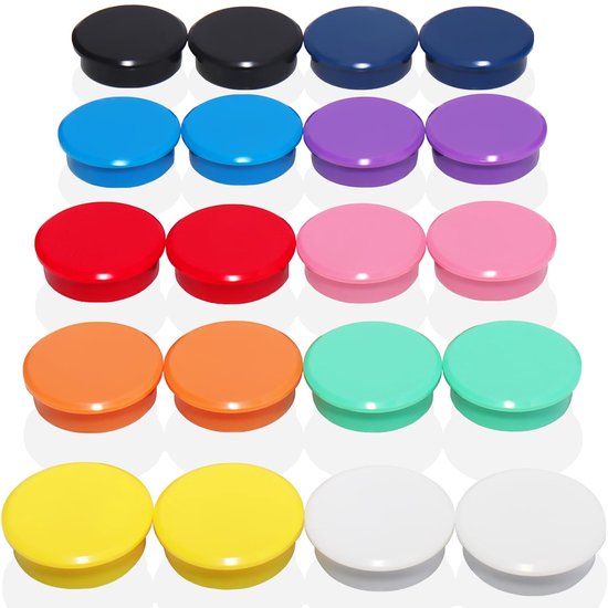 Magneten 10mm assorti voor whiteboards kopen? Bestel online bij