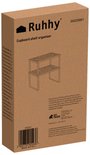 Verpakking van Ruhhy aanrecht rekje met opdruk 'Cupboard shelf organiser'.