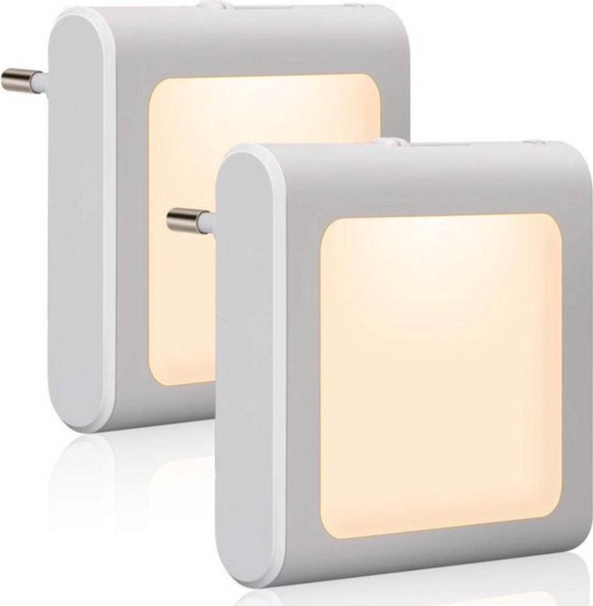 Velours Max® - Nachtlampje - Nachtlampje Met Dag/Nachtsensor - Nachtlampje Stopcontact - Plugin Ledlamp - Warm Licht - Dimbaar - Baby - Kinderen - Peuter - Nachtlampje Volwassenen - Nachtlampje Kinderen - Nachtlampje Baby - Lampen - Lampjes - Kind