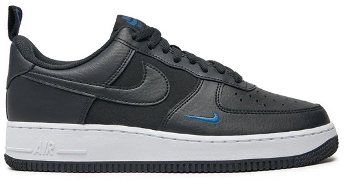 Nike Air Force 1 Low '07 Zwart/Blauw