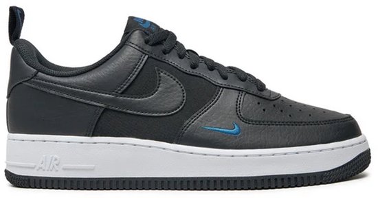 Nike Air Force Low '07 Maat Zwart Wit Blauw