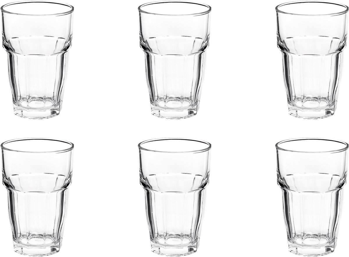 Rocco Bormioli Rock bar Longdrinkglazen - 37cl - 6 stuks