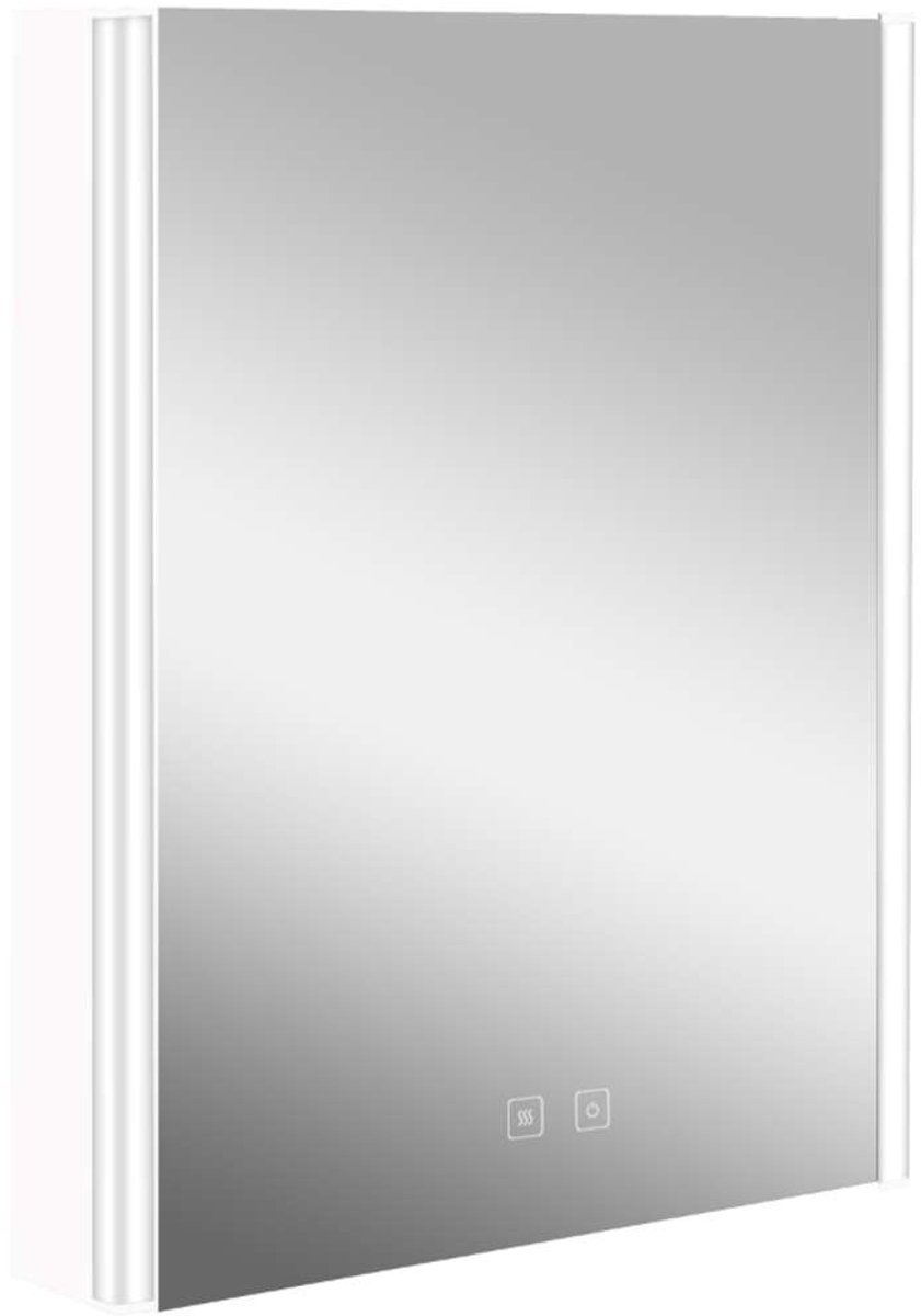 kielle Arkas I - Spiegelkast met LED verlichting, verwarming en USB poort, 55x70x13 cm, wit 50111610