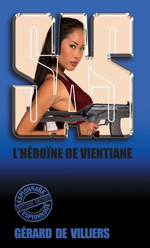 SAS 28 L'Héroïne de Ventiane - cover