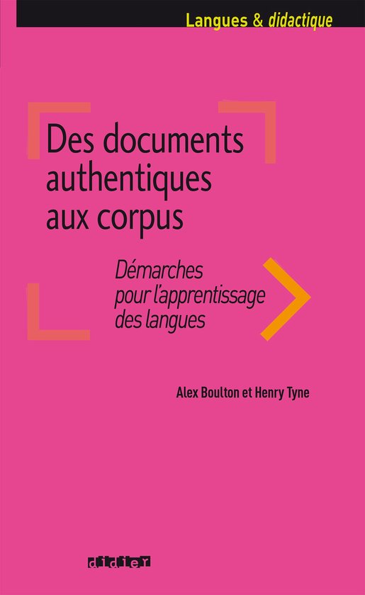Des documents authentiques aux corpus - Ebook - cover