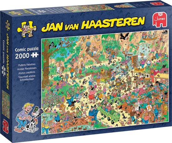 Jan van Haasteren Vrolijke Fladderaars – 2000 stukjes