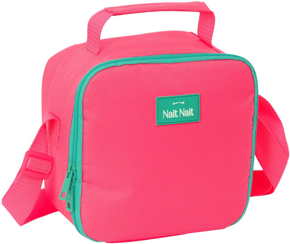 Thermische Snacktas Nait Nait Rosa fluor 20 x 20 x 15 cm
