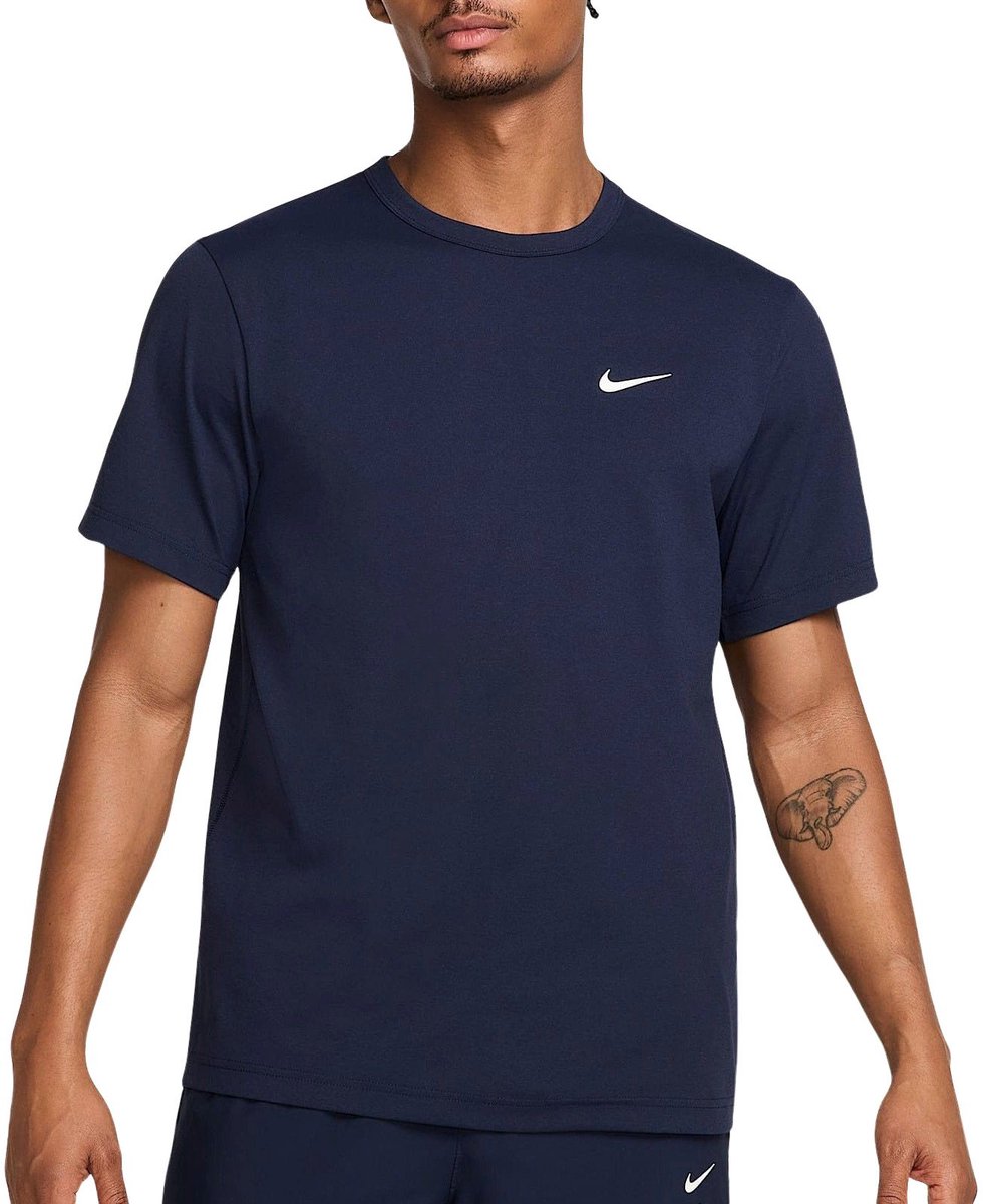 Nike Dri-FIT UV Hyverse Shirt Heren Blauw