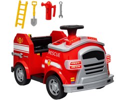 AIYAPLAY-Kinder Elektroauto-Kunststoff, Stahl-86L x 49B x 52H cm-Rot