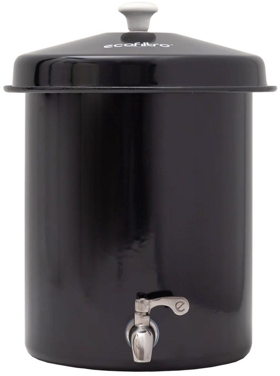 Ecofiltro Waterfilter 5L Zwart (filtert PFAS)