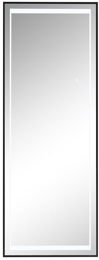 Miroir long Home ESPRIT Zwart Aluminium 50 x 2 x 150 cm