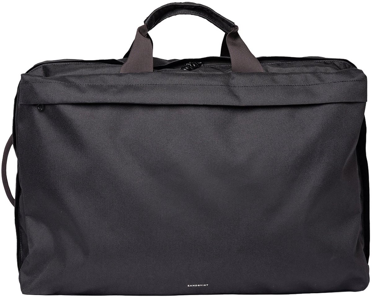 Sandqvist GO 3-way Tas M Black Rugzak