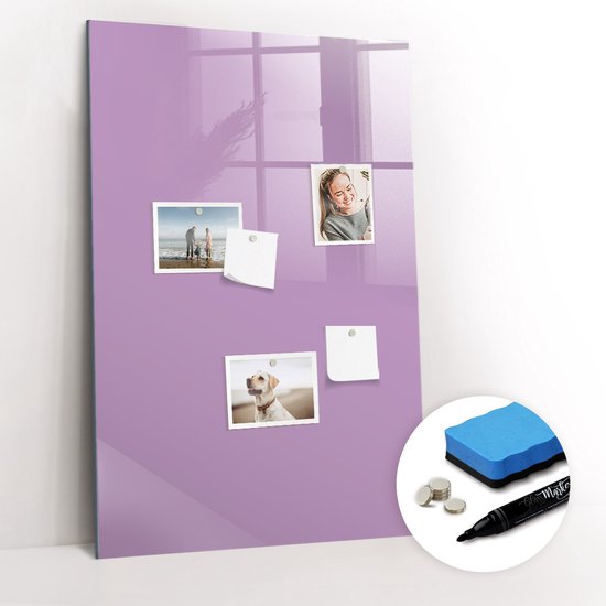 Whiteboard Magnetisch Staal Wit 90 x 60 cm kopen | Eenvoudig organiseren