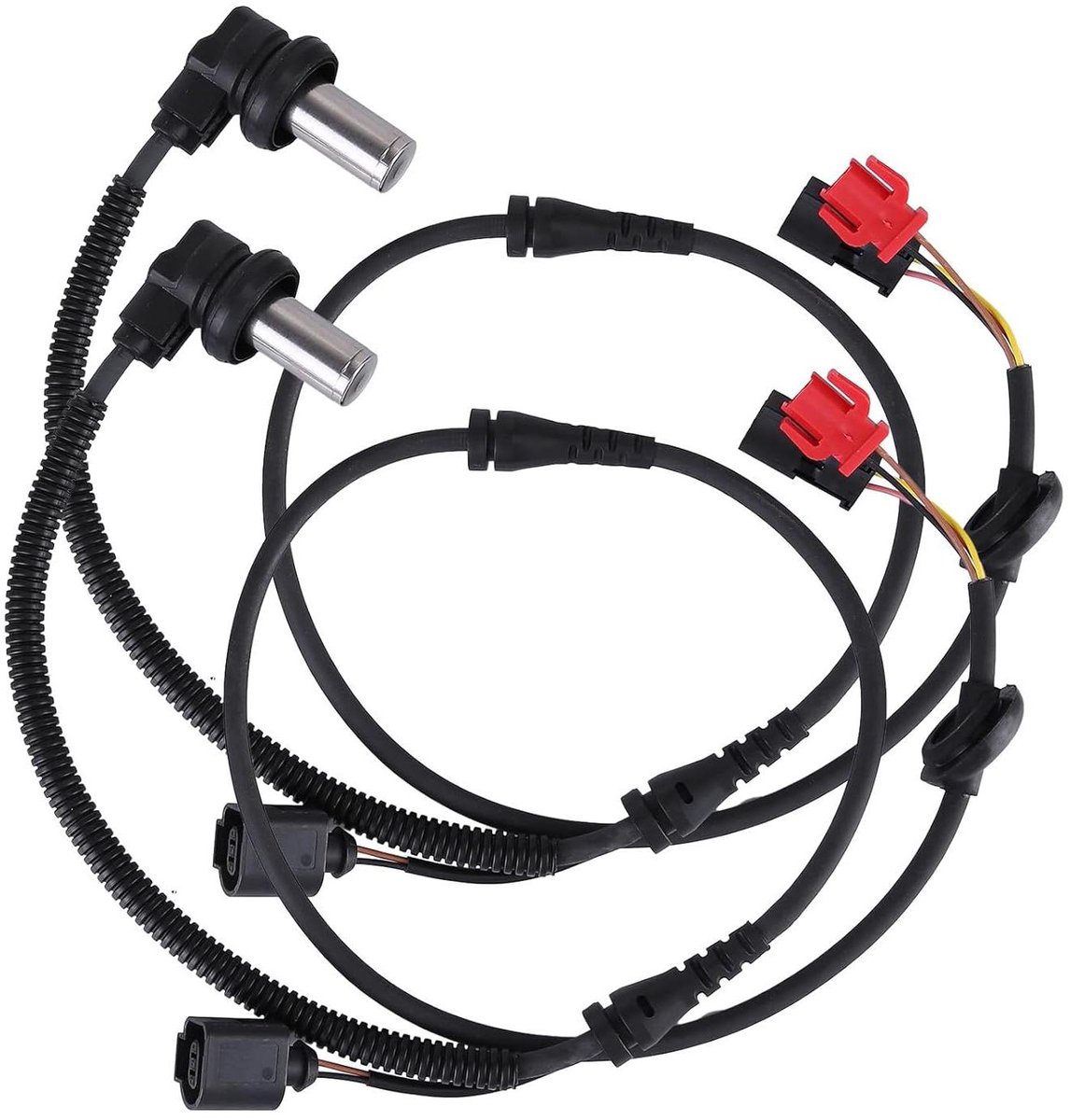 JGS Premium - ABS sensor set voor Passat en A4 vanaf 1994 - 2005 (3B+3BG) met klemhulzen