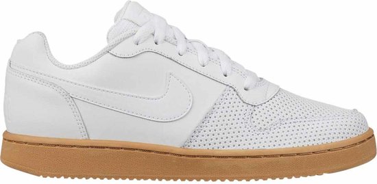 Nike Ebernon Low Prem Dames Sneakers - White/White-Gum Lt Brown - Maat 6 |  bol.com