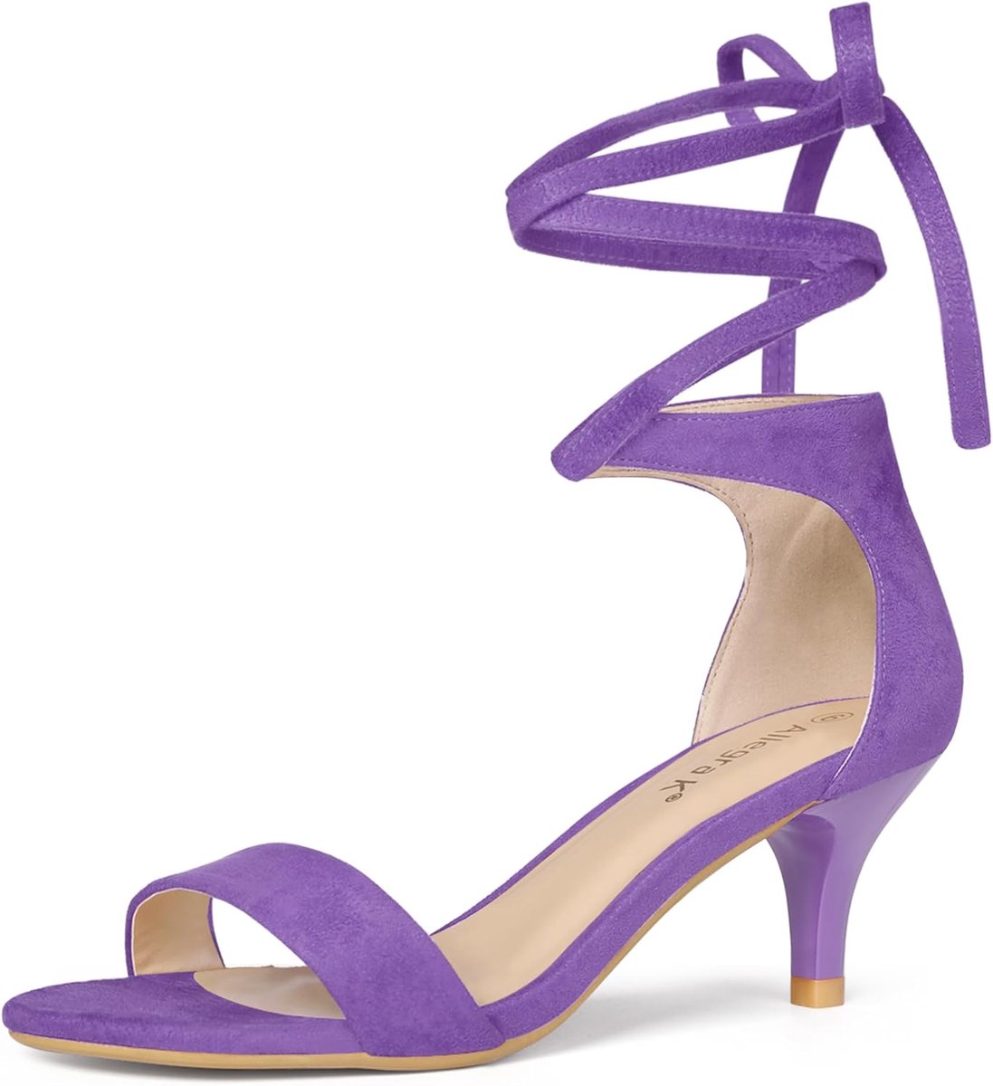 Vrouwen Kitten Heel Lace Up Sandalen Elegante Sandalen voor de Zomer