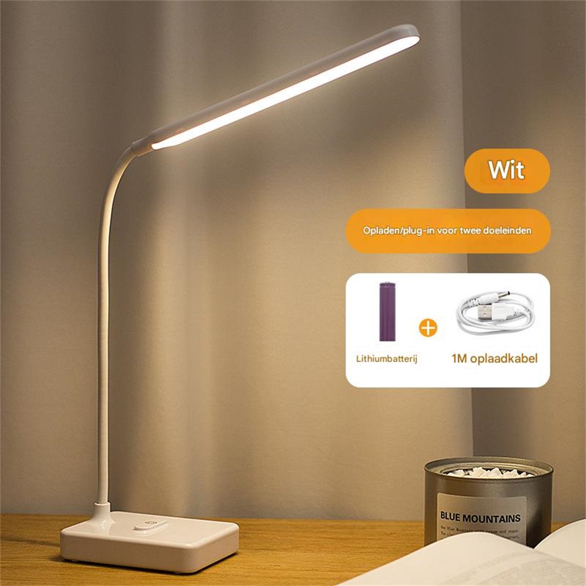 EUROTECHMART S.R.L. LED Bureaulamp - Oogzorg Lamp thumbnail 2