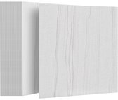 Zelfklevende PVC Vinyl vloeren 30x30 cm – Set van 54 Stuks – 5,02 m² – Peel & Stick Vinyl Vloer, Vloertegels – Waterbestendig – Hout of Marmer Design – Voor Keuken, Badkamer & Woonkamer – Lichtgrijs