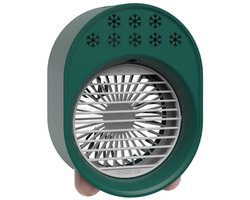 EXCITAT Mobiele airconditioner - Draagbare ventilator - draagbare mini accu airconditioner - met verdampingskoeling - zonder uitlaatkanaal - stil