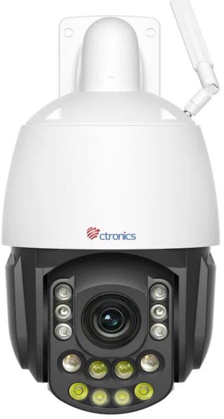 Tenda CP7 Caméra IP Surveillance WiFi, Caméra Bébé, Caméra de Sécurité 4MP HD, Vision Nocturne, Détection de Mouvement, Audio Bidirectionnel Pan/Tilt, 2,4GHz, Enregistrement SD et Cloud Blanc