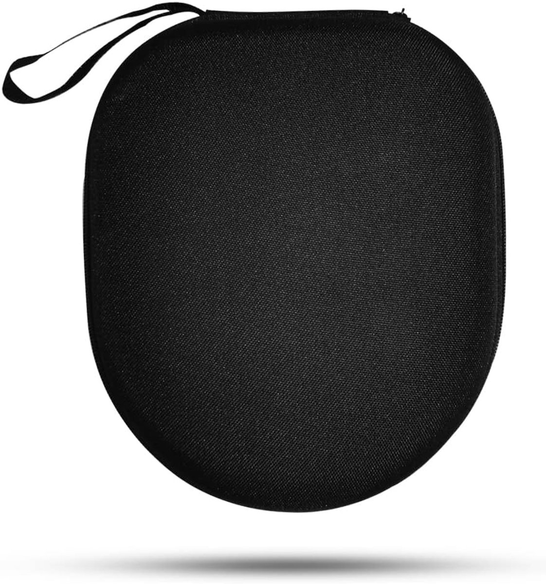 Hoofdtelefoonhoesje - Harde hoes - Waterdicht - Voor on-ear/over-ear hoofdtelefoons - Zwart - 22*19*6cm