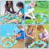 BuzzoXerex Waterbaan, 2-in-1 watertafel, speelgoed, 71 stuks