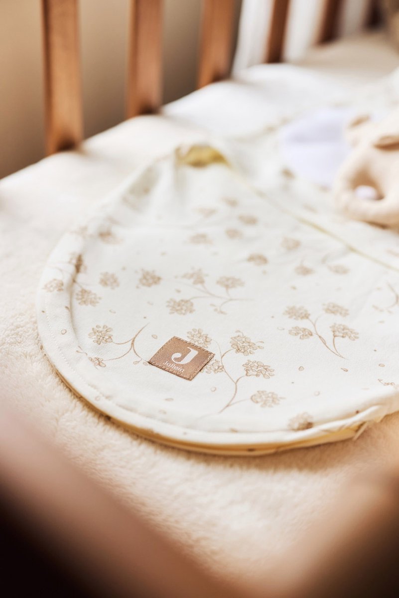 Jollein Baby Deken Ledikant - 100x150cm - Basic Jersey/Sherpa - Oatmeal – foto 5