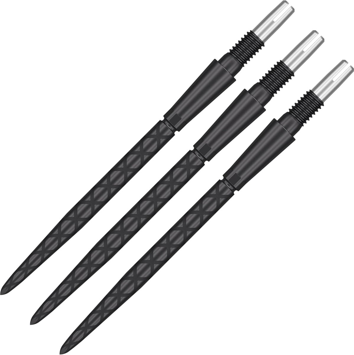 Target Darts SP Storm Diamond Dartpunten 35MM Zwart - Roestvrij Staal Swiss Point Technologie - Machine Laser Geëtste Diamond Grip - 3 Stuks - Compatibel met Swiss Point Barrels