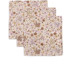 Jollein Hydrofiel Monddoekje Basic - Flower Fairies - 3 - 3 stuks