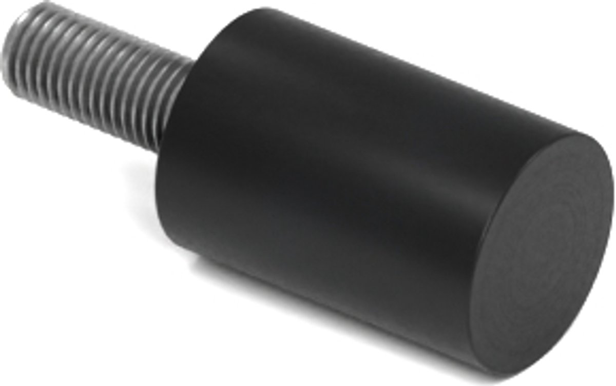 Rubbermagazijn - Trillingsvoet Type D 10x15mm - M4 - Set 10 stuks