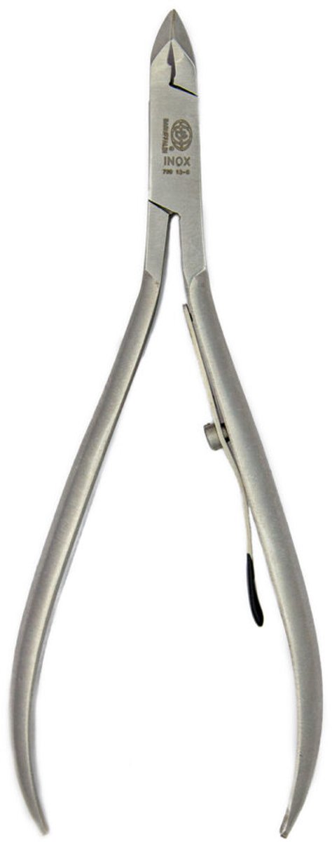 Baruffaldi - Professional - Nagelriemknipper – RVS/Cobalt – 12 cm.- Knip/Snijvlak 5 mm.