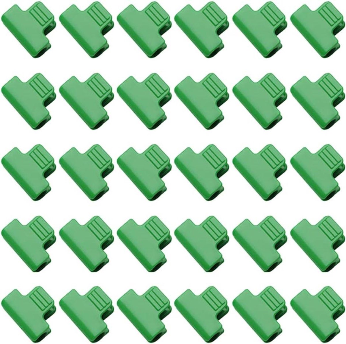 ByShane - Tuinhoepel Clips 19 mm voor Broeikasklemmen - 30 Stuks - Plantenclips - Tunnel Hoepel Clips - Schaduwnet Clips - Frame Staaf Clip