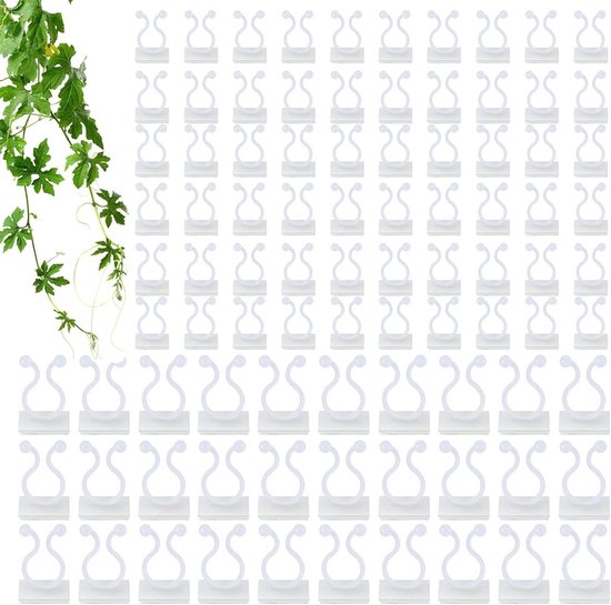 Plantensteunen met ringen Orchideeënstaven verstelbaar 30 cm