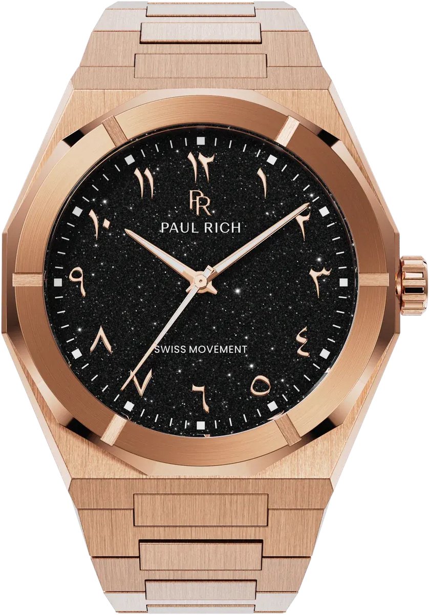 Paul Rich Star Dust II Obsidian Flame ARAB213 horloge
