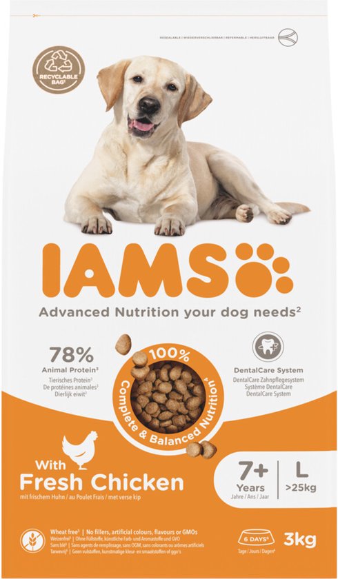 IAMS Dog Senior Large Kip 3 kg