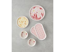 English Home Splash Ontbijtset - Serviesset 4-Persoons - 10 delig - Kleurrijk Keramiek