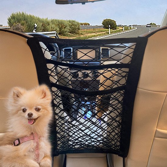 Filet De Rangement Extensible Coffre Voiture 140x100cm - Universel Avec Kit Installation