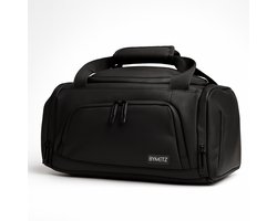 ByMetz® Compacte 3-WAY Reistas / Rugzak – Geschikt als 40x30x20 – Waterdicht – Black