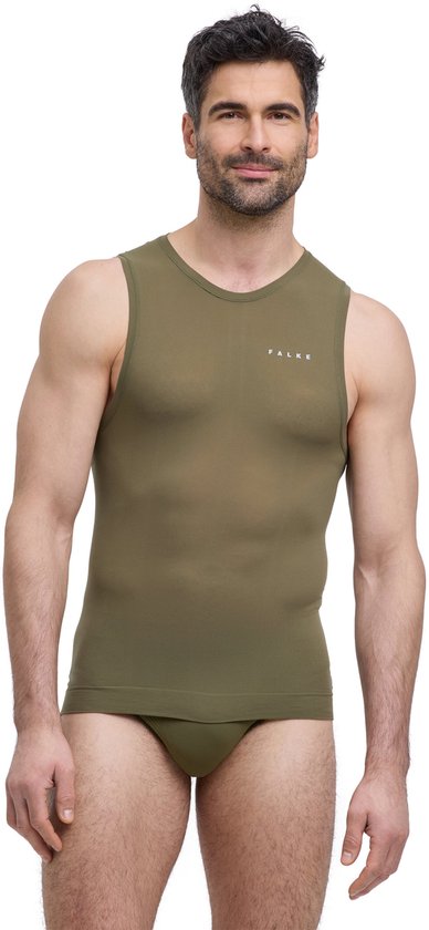 FALKE débardeur homme Ultralight Cool - chemise thermique - vert (herbe) - Taille : XL