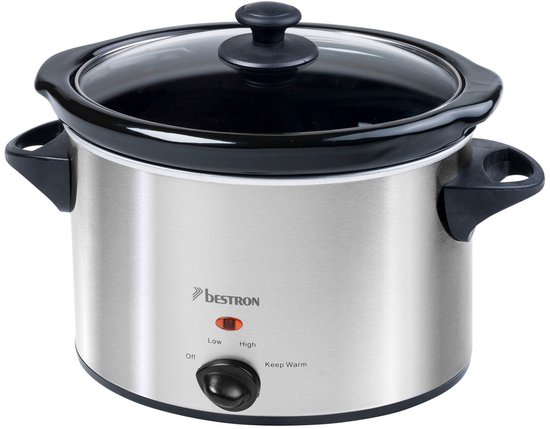 Bestron Slowcooker ASC350 180W Zilver