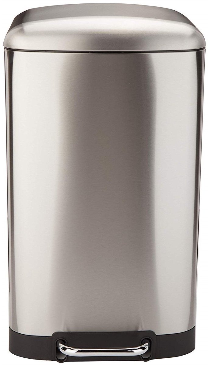 Goedkoopste KITCHEN MOVE GREENWICH pedaalemmer - 40L - RVS