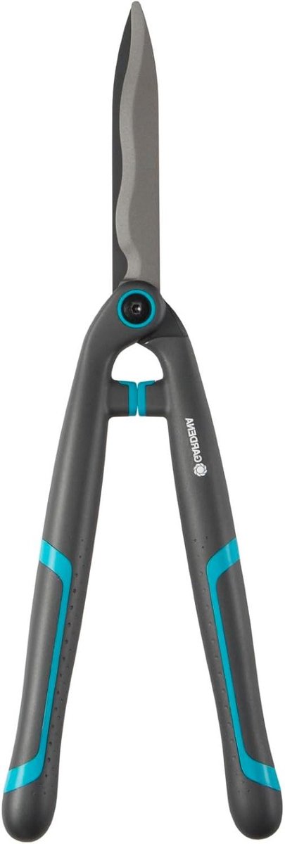 Lichte tuinschaar EasyCut voor het snoeien van heggen en struiken - 20 cm messen met antikleefcoating ergonomische kunststof handgrepen (12301-20)